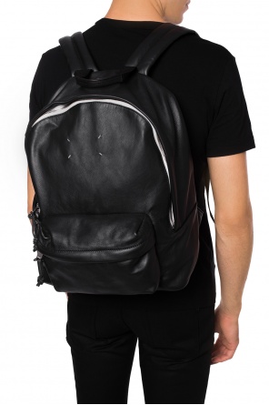 Logo-embroidered backpack, zdjęcie 2 Logo-embroidered backpack od Maison Margiela